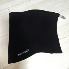mont-bell シャミース　アジャスタブルネックゲーター　ブラック