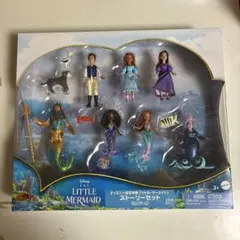 新品　Disney リトル・マーメイド　ストーリーセット　ミニドール　フィギュア