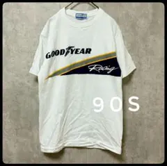 90s　GOODYEAR　レーシングTシャツ　企業ロゴ　ヴィンテージのサムネイル