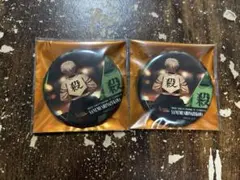 鬼滅の刃 不死川実弥 缶バッジ 2個セット