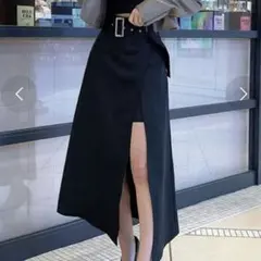 RESEXXY（リゼクシー） レイヤードフレアスカート （ブラック）　黒