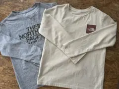 the North face 長袖カットソー140 2枚セット