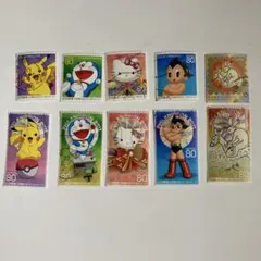 使用済切手 日本国際切手展・フィラニッポン10種完 2011