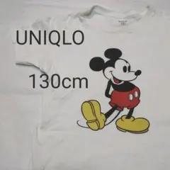 UNIQLO ミッキーマウス Tシャツ 130cm