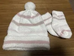 ジェラートピケ　帽子　靴下