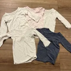 UNIQLO ヒートテック アンダーシャツ80cm 5枚セット(長袖4+半袖1)