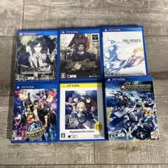 PS Vitaゲームソフト6本まとめ売り⭐︎タイトルは商品説明にて