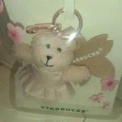 スターバックス SAKURA2026 ベアリスタキーチェーン 1個
