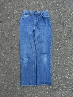 USA古着 80s USA製 Lee ワイドテーパード デニムパンツ オールド 