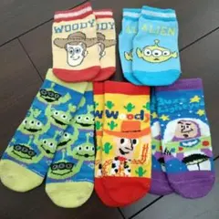 トイ・ストーリー ベビー靴下 5足セット