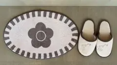 MARY QUANT マット&スリッパセット