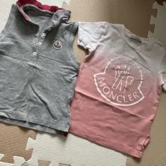 MONCLER グレーポロシャツのみ　90のサムネイル