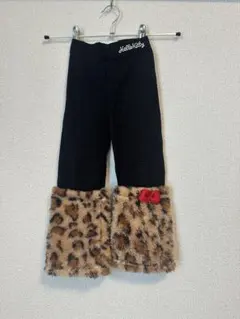 Hello Kitty レオパード ファーパンツ レギンス 100cm