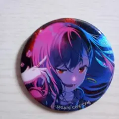 白石杏　グリッター缶バッジ