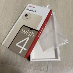 SHARP AQUOS wish4 空箱
