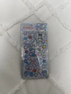 【あわわちゃん】光るジュエルプチドロップシール