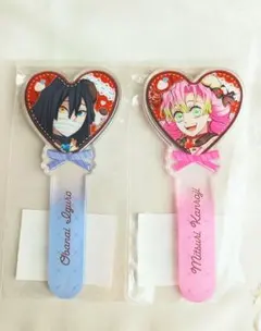 鬼滅の刃 バレンタイン ロリポップアクリルスティック 伊黒小芭内 甘露寺蜜璃