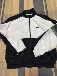 90s〜 NIKE ナイロンジャケット ブラック ホワイト