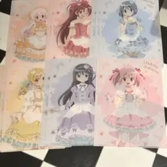 ローソン　まどマギ　魔法少女まどか☆マギカ 14枚全6種　クリアファイル