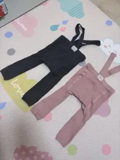 り*だ様 【2点セット】ベビー服　サロペット