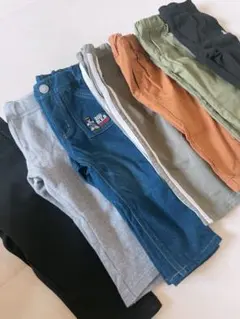 100cm長ズボン ミキハウス アニエスベー 秋冬用7枚セット!!