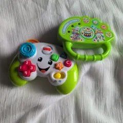 【値下げ中】Fisher Price コントローラー& ワンワンとうーたんのサムネイル