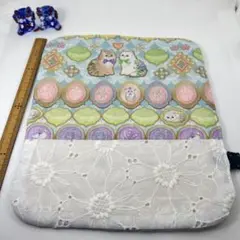 No.14 ユキエモン　ガーゼハンカチ　fuwara