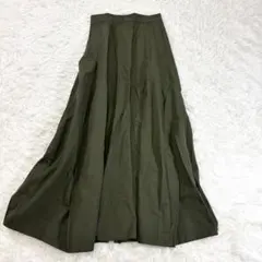 完売 SHE Tokyo Blenda プリーツスカート カーキ 38 - メルカリ
