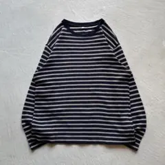 00s OLD UNIQLO ボーダーロンT y2k archive グランジ - メルカリ