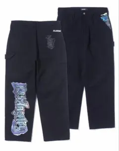 XLARGE × SHIRT KING PAINTER PANTS W32のサムネイル
