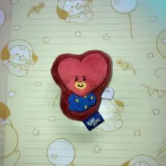 BTS bt21 タタ railway journey ぬいぐるみバッジ