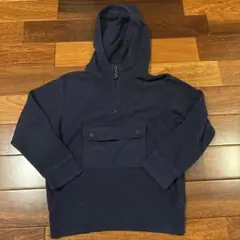 ノースフェイス　キッズ　パイルアノラック パーカー 120 ネイビー