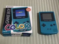 ゲームボーイカラー 本体 ターコイズ ・箱付き
