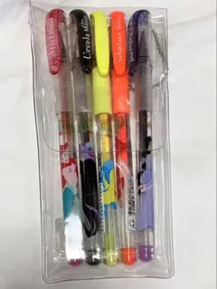 ディズニー リトルマーメイド アリエル ラメジェルペン5本 新品未使用