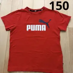 PUMA キッズ 半袖 Tシャツ 150 赤