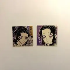 鬼滅の刃 胡蝶しのぶ スクエアステッカーコレクション