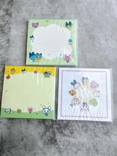 たまごっちスクエアメモ帳3点セット