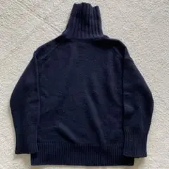 【希少】ギャルリー ヴィー ファインウールタートルネックプルオーバー ニット