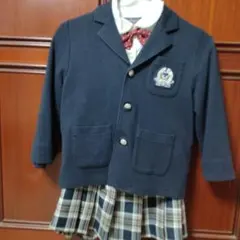 セレモニースーツ 120 制服風 5点セット売り スカート