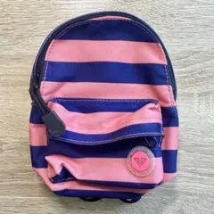 ROXY リュック型ミニポーチ ピンク×ネイビーのサムネイル