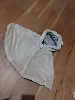 mikihouse フード付きポンチョ