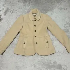 ローラアシュレイ LAURA ASHLEY ショートコート ウール混 アンゴラのサムネイル