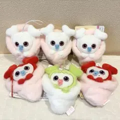 TWICE LOVELYS GIGO限定 おくるみマスコット ☆3種類 6個