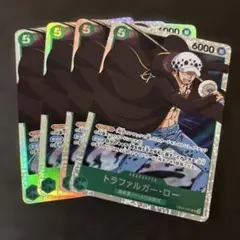 ワンピースカード トラファルガー・ロー SR4枚セットのサムネイル