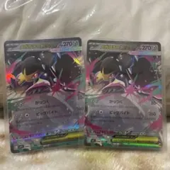 メガクチートEX トレーディングカード 2枚セット