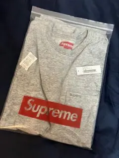Supreme Pocket Tee Grey XL