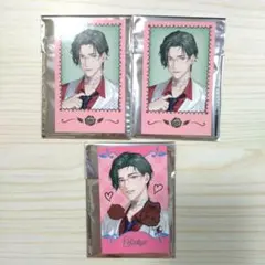 にじさんじ Rose Valentine チェキ風カード 五木左京 3枚セット