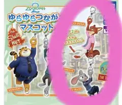 扭蛋動物方城市2 搖搖晃晃連結吊飾 尼克 茱蒂