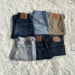【デニムまとめ】Levi's 501、505、562、502 など