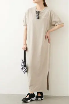 ジャーナルスタンダード　BACK LOGOワンピース美品